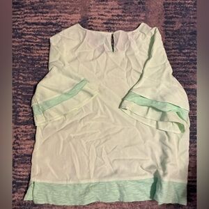 Soft Surroundings Light Green Tee